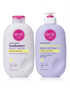 EOS Vanilla Cashmere – Duo essentiel Gel douche et lotion Corps