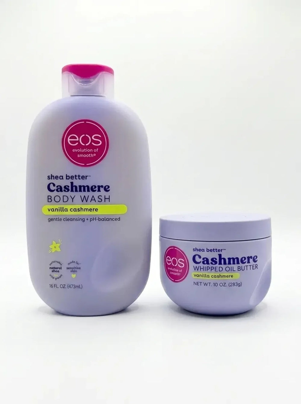 EOS Vanilla Cashmere - Essential Shower Gel & Whipped Body Cream Duo