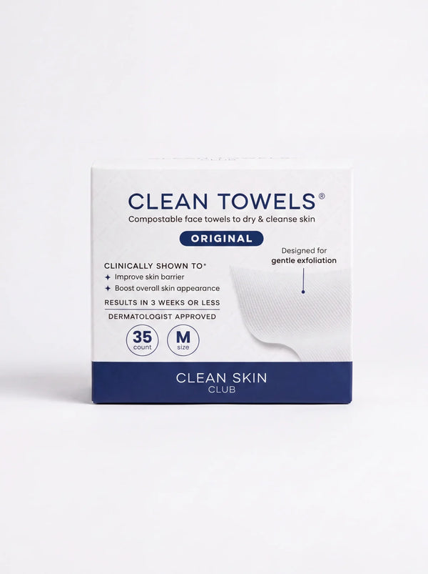 Clean Skin Club – Serviette Propre (35 pièces)