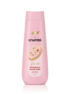 Dove x Crumbl – Gel Douche Gâteau aux Miettes de Fraises